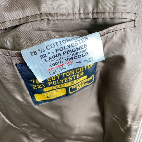 Vintage St Michael Cord Blazer Jacket Brown 40 Short - Picture 5 of 8